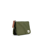 Pwrs Roka | ROKA Carnaby Small Sustainable Wallet - Moss (Canvas)