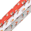 Papur Lapio Glick - Robin y Nadolig, COCH | Glick Wrapping Paper - Christmas Robin, RED