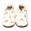 Esgidiau Inch Blue Cariad Enfys  | Rainbow Love Inch Blue Shoes