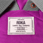 Bag Roka | ROKA Bantry B Small Sustainable - Violet (Canvas)