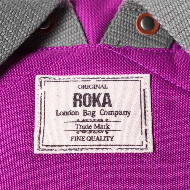 Bag Roka | ROKA Bantry B Small Sustainable - Violet (Canvas)