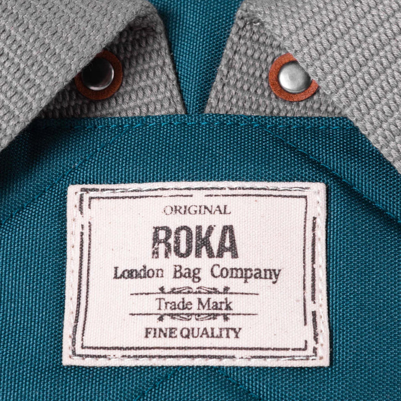 Bag Roka | ROKA Bantry B Small Sustainable - Teal (Canvas)
