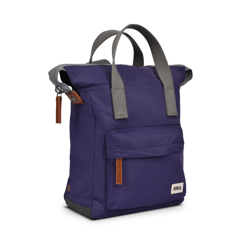 Bag Roka | ROKA Bantry B Small Sustainable - Mulberry (Nylon)