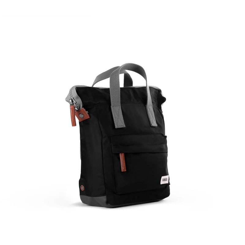 Bag Roka | ROKA Bantry B Medium Sustainable - Black (Nylon)