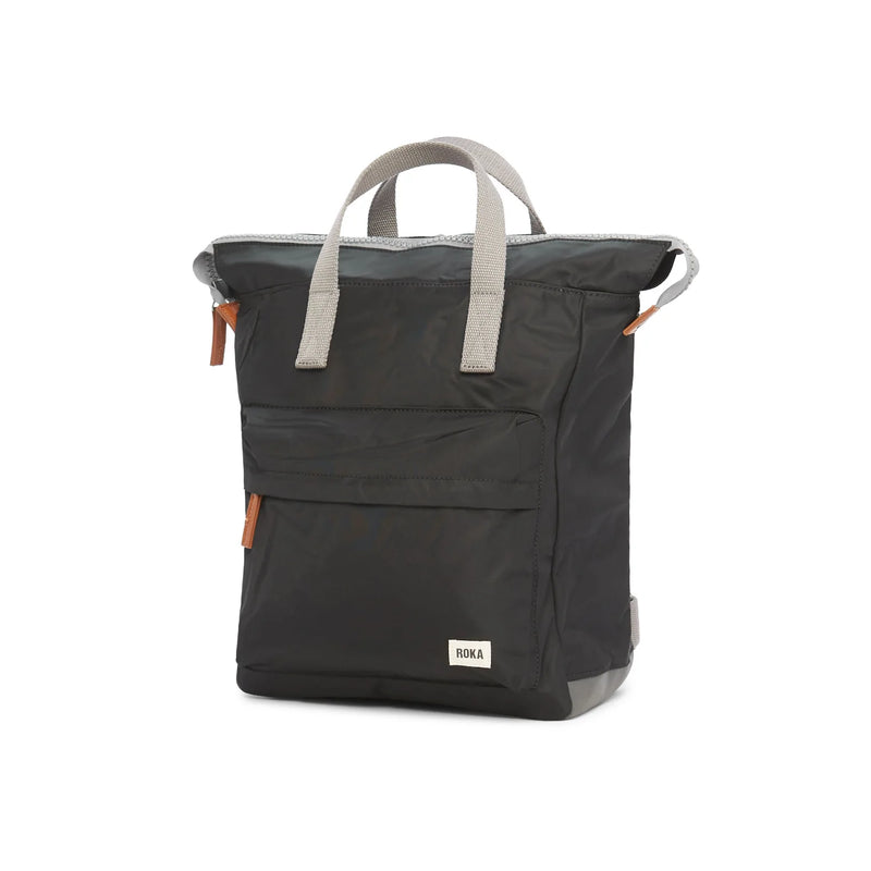 Bag Roka | ROKA Bantry B Medium Sustainable - Black (Nylon)