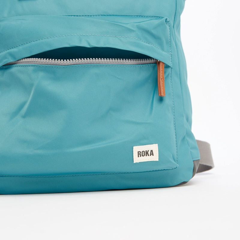 Bag Roka | ROKA Bantry B Medium Sustainable - Petrol (Nylon)