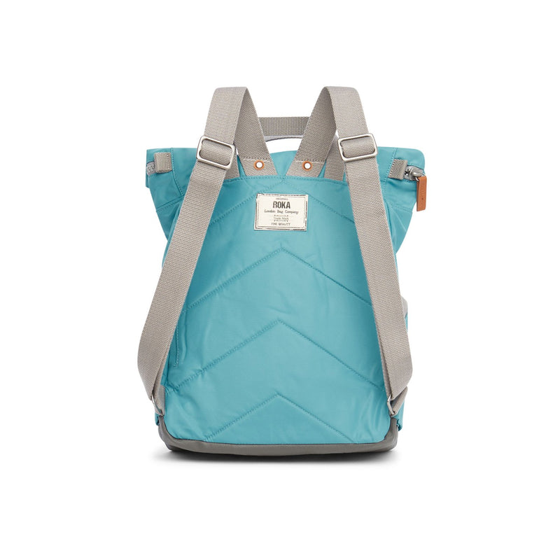 Bag Roka | ROKA Canfield B Small Sustainable - Petrol (Nylon)