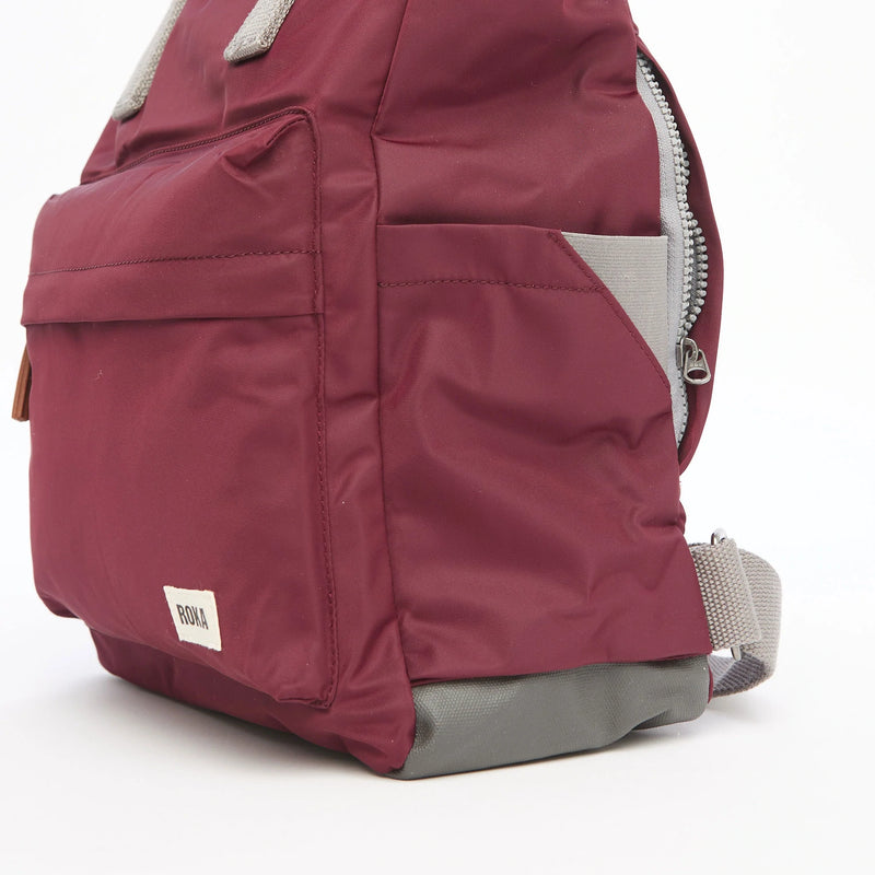 Bag Roka | ROKA Canfield B Medium Sustainable - Plum (Nylon)
