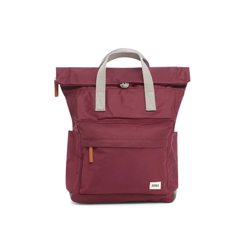 Bag Roka | ROKA Canfield B Medium Sustainable - Plum (Nylon)