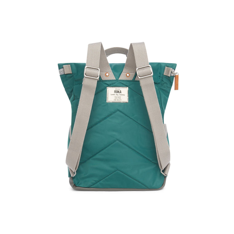 Bag Roka | ROKA Canfield B Small Sustainable - Teal (Nylon)