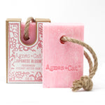 Sebon ar Gortyn | Agnes & Cat Soap on a Rope – Japanese Bloom
