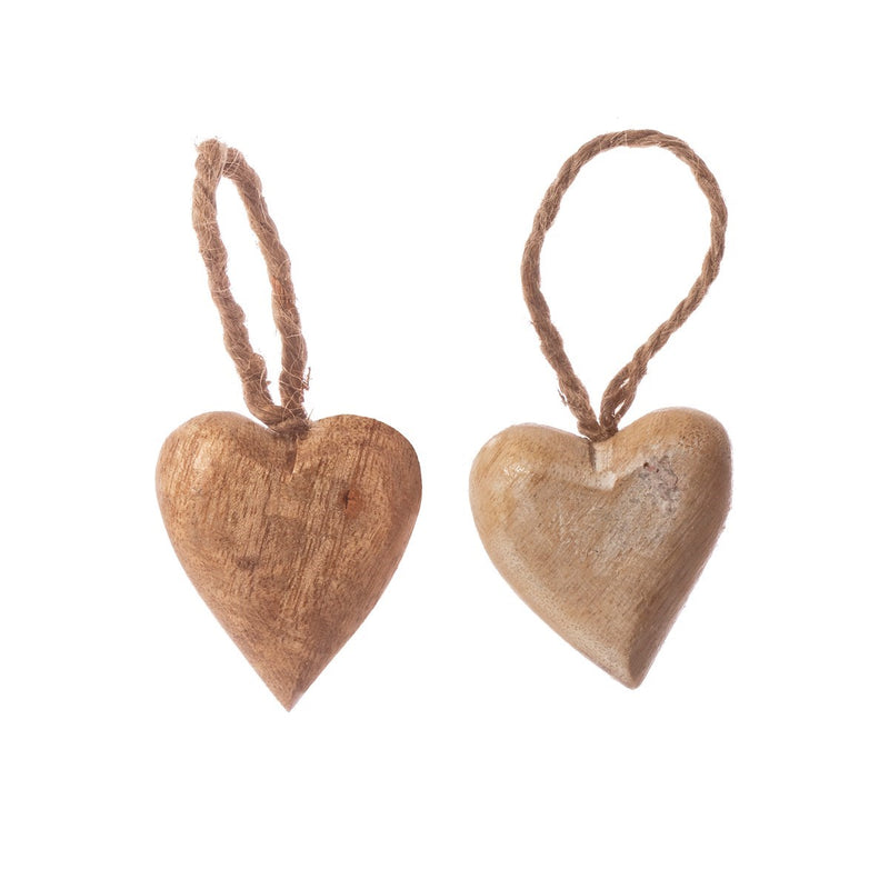 Addurn Calon Bren | Hanging Wooden Heart