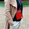 Bag Ffôn Chelsea Roka | ROKA Chelsea Phone Bag - Cranberry (Sustainable Nylon)