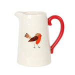 Jwg Robin Goch Fawr | Large Red Robin Jug