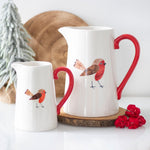 Jwg Robin Goch Fawr | Large Red Robin Jug