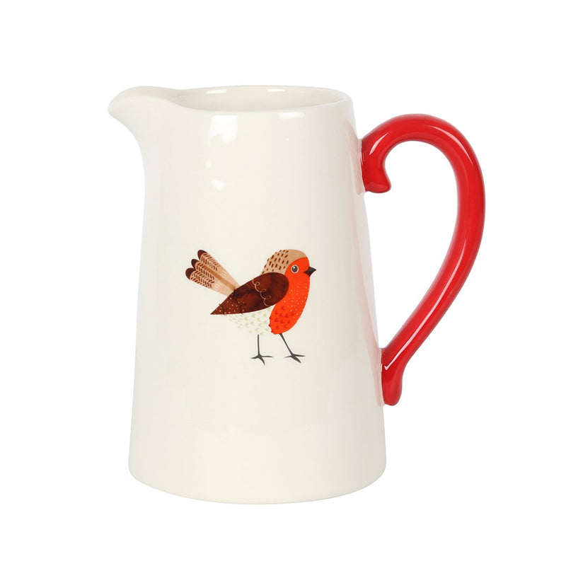 Jwg Robin Goch Fawr | Large Red Robin Jug