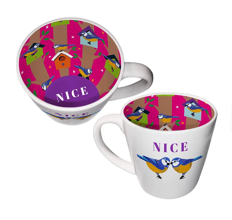 Mwg Titw Tomos | Blue Tits Mug