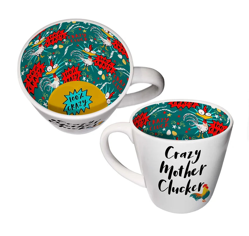 Mwg Ceiliog Gwallgof | Crazy Cockerel Mug