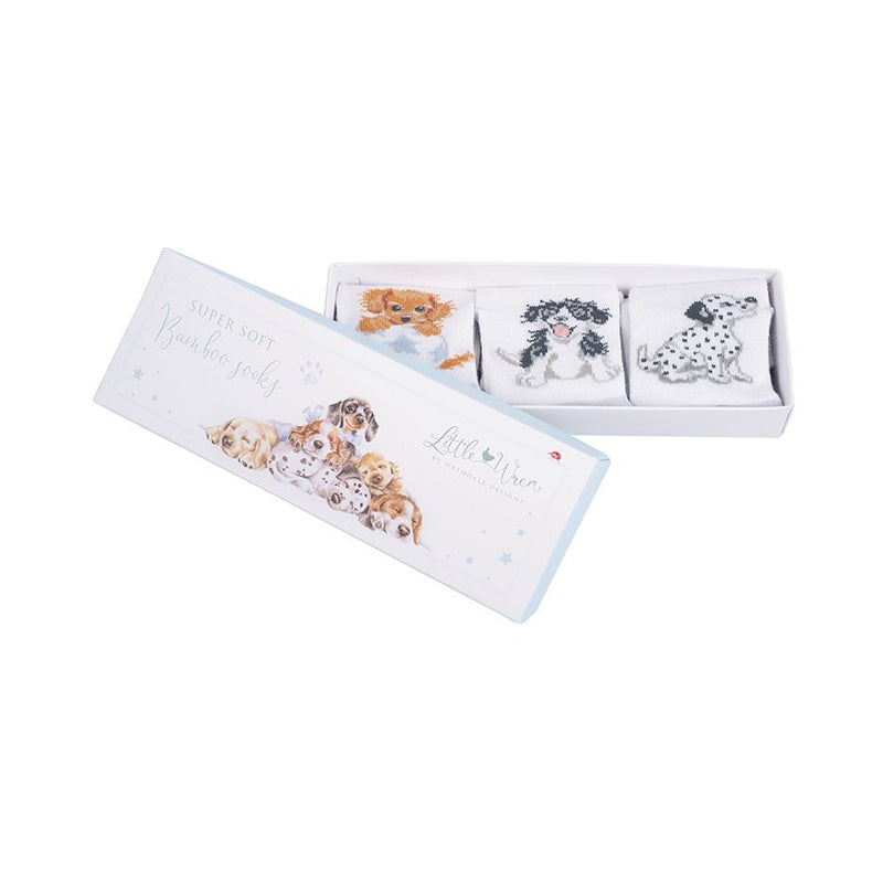 Sanau Babi | Wrendale Little Paws Baby Sock Set - 0-6 Months