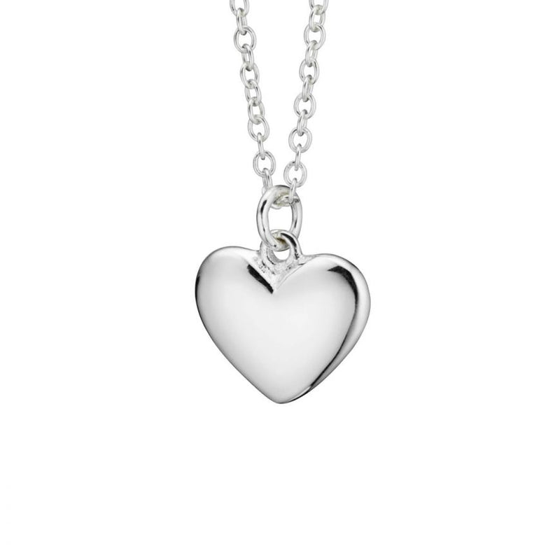Cadwen Arian | Silver Necklace - Small Puffed Heart