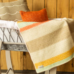 Blanced Pram Tweedmill - Gwanwyn | Tweedmill Pram Blanket - Stripe Spring