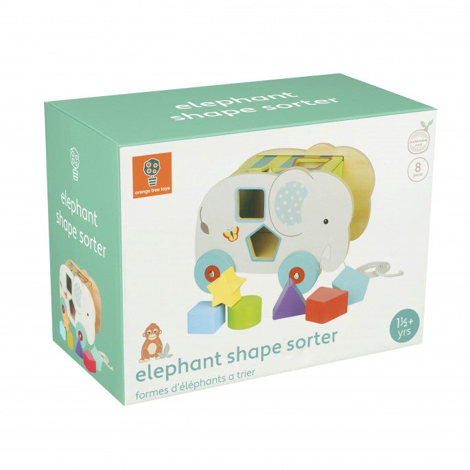 Eliffant Sortio Siapiau | Jungle Elephant Shape Sorter